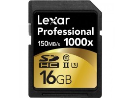 Lexar SDHC PRO 16GB 1000X UHS-II