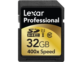 Lexar SDHC PRO 32GB 400X CLASS 10