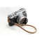 Gordy's camera strap natuurlijk bruin met zwarte draad