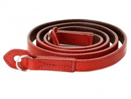 Artisan & Artist ACAM 280 ITALIAN LEATHER CAMERA STRAP Rood