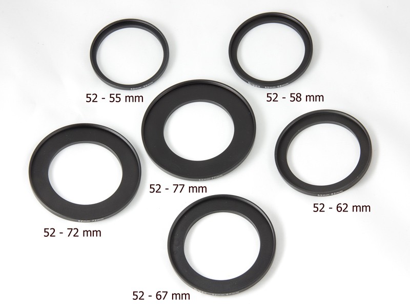 fuji finepix x series and leica accessories metal step lens filter size chart